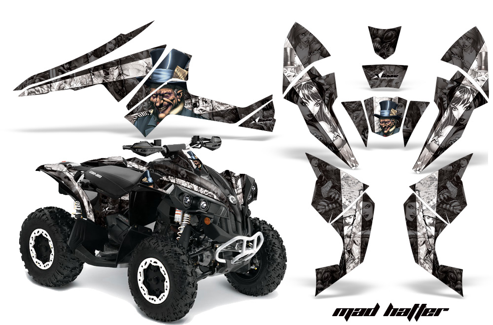 Can-Am Renegade 800 Graphics Kit MH BW